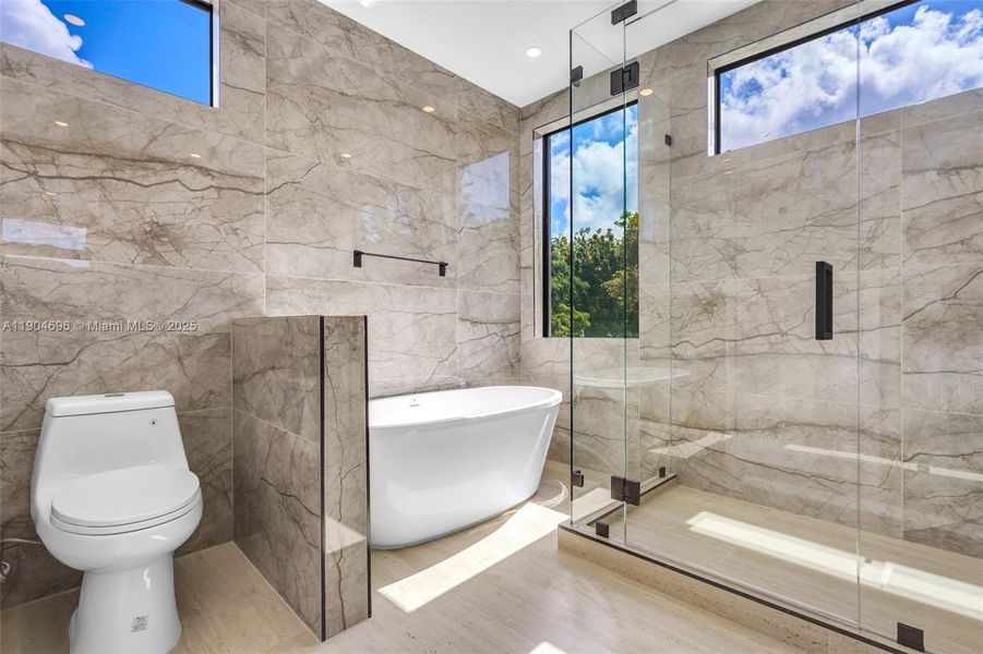 Furnished interior view inside a new home in , Miami (Image 10).