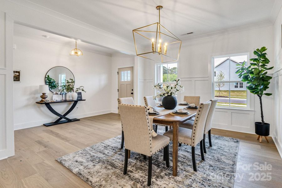 Furnished interior view inside a new home in , Kannapolis (Image 29).