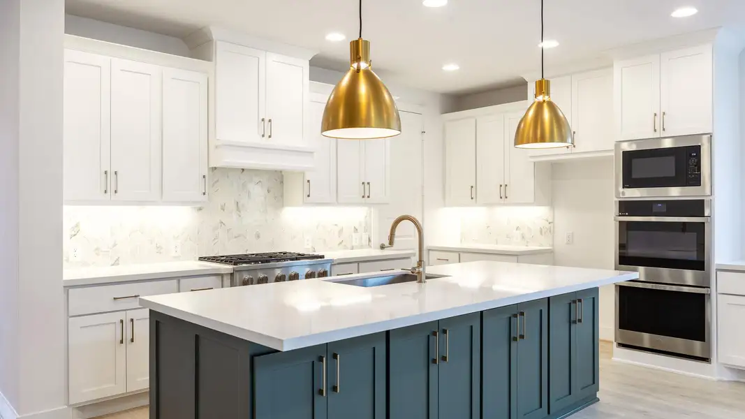 Furnished interior view inside a new home in Palmera Ridge 60', Leander (Image 6). Furnished interior view inside a new home in Palmera Ridge 60', Leander (Image 6).