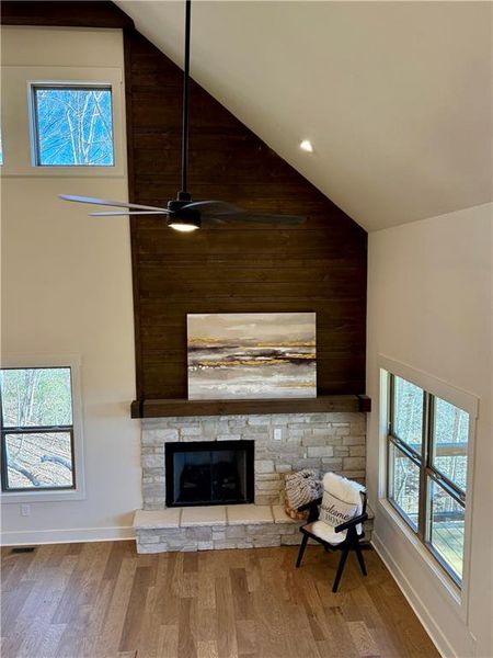 Furnished interior view inside a new home in , Ellijay (Image 10).