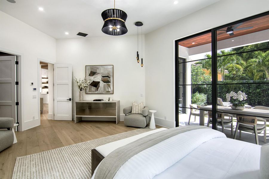 Furnished interior view inside a new home in , Wellington (Image 76).