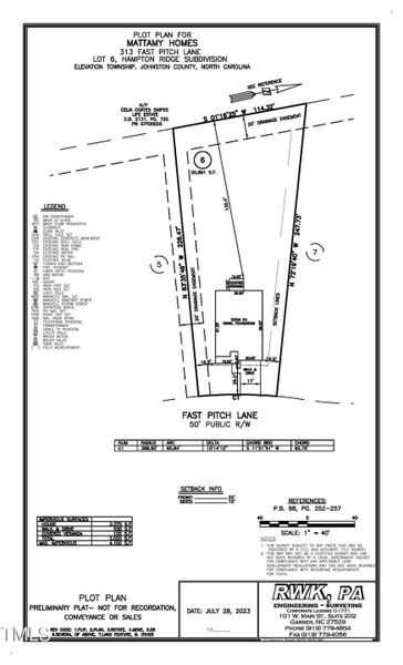 6 HPR - Plot Plan (8-18-23)