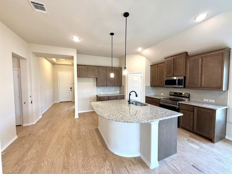 Furnished interior view inside a new home in Summer Crest, Fort Worth (Image 11).
