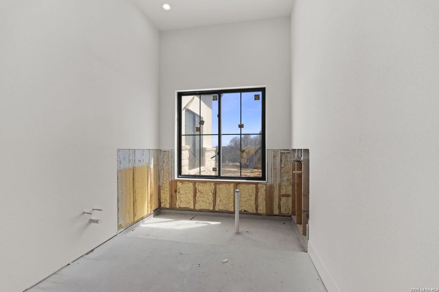 In-progress construction of a new home in , Bulverde, TX (Image 28).