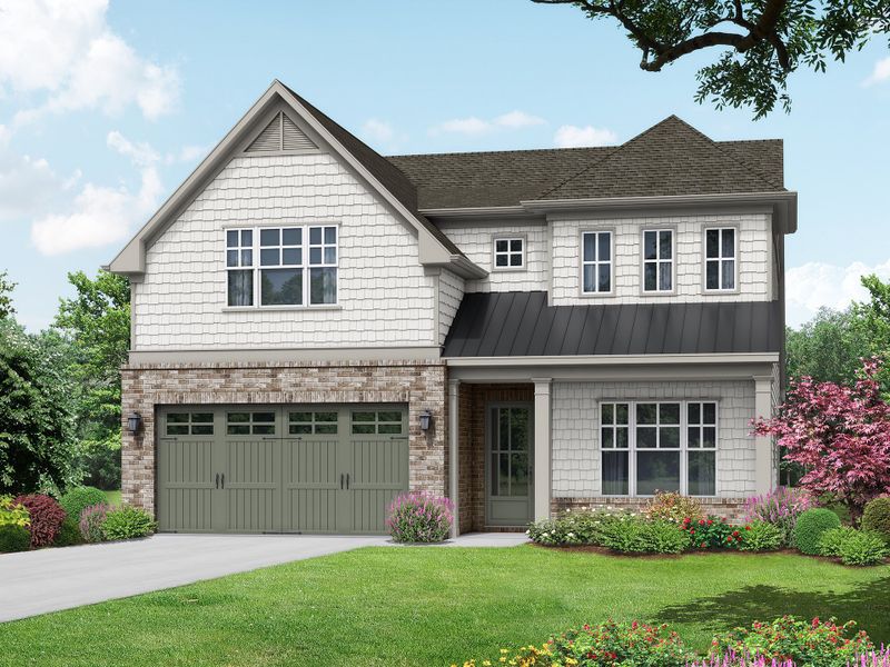 Front exterior of a home in the Livingstone Park community, located in Kennesaw, GA (Image 14).