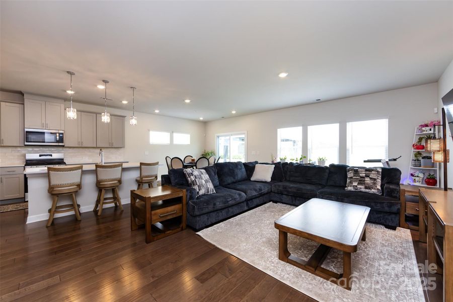 Furnished interior view inside a new home in Simpson Farms, Monroe (Image 5).