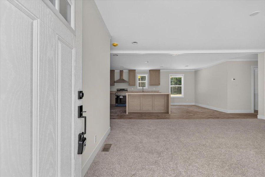 Spacious, unfurnished interior of a new home in , Moncks Corner (Image 10). Spacious, unfurnished interior of a new home in , Moncks Corner (Image 10).