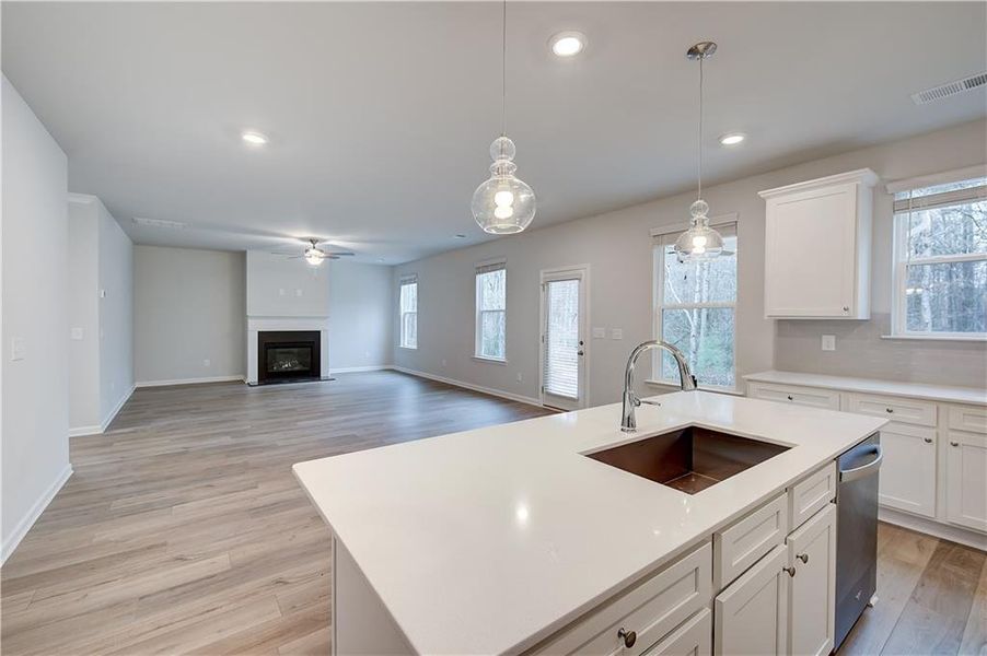 Furnished interior view inside a new home in Cooper Park, McDonough (Image 6).