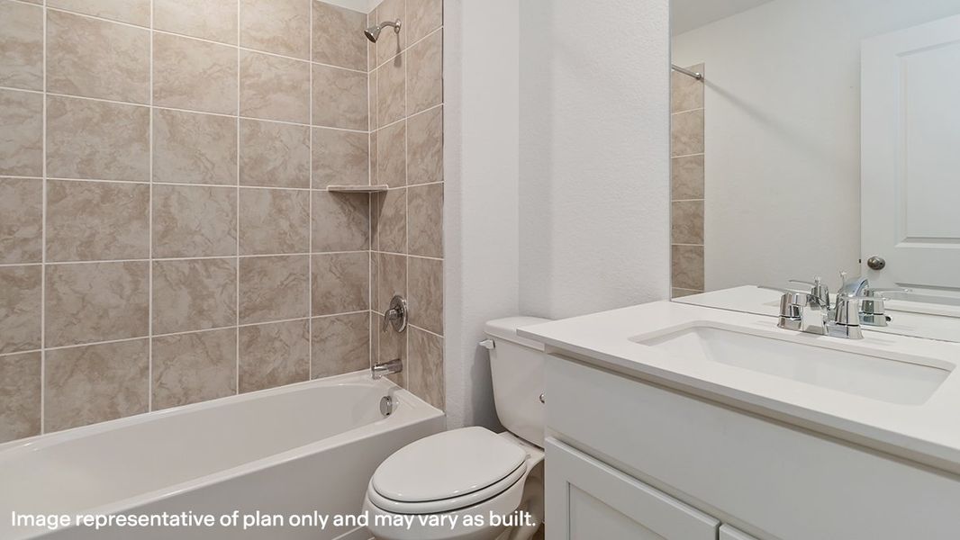 Representative furnished interior of a home built from the The Benbrook by D.R. Horton in Blue Ridge Ranch, San Antonio (Image 10). Representative furnished interior of a home built from the The Benbrook by D.R. Horton in Blue Ridge Ranch, San Antonio (Image 10).