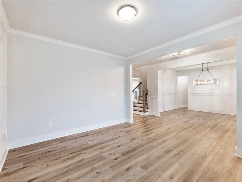 Spacious, unfurnished interior of a new home in , Buford (Image 44).