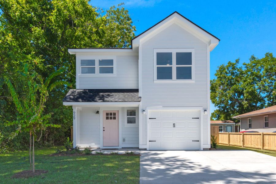 Front exterior of a new home in , Charleston, SC, highlighting curb appeal (Image 2).