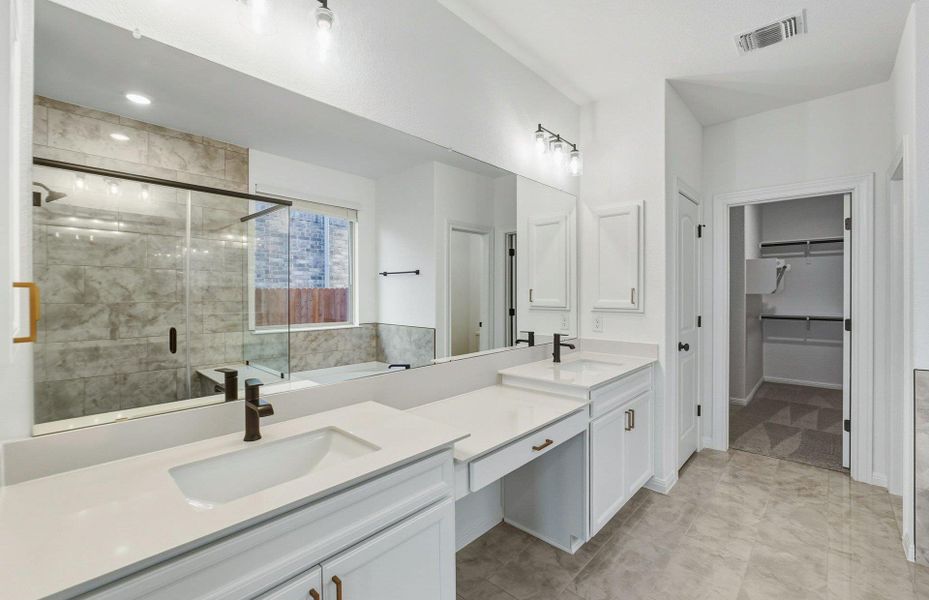 Furnished interior view inside a new home in Saddleback at Santa Rita Ranch, Liberty Hill (Image 12).