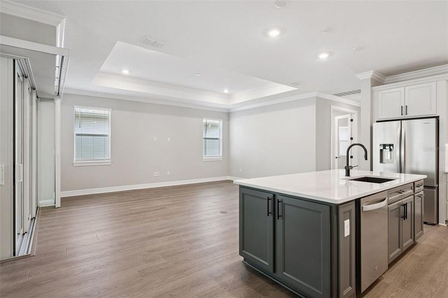 Furnished interior view inside a new home in , Minneola (Image 10). Furnished interior view inside a new home in , Minneola (Image 10).