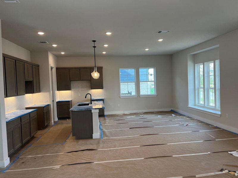 In-progress construction of a new home in Easton Park, Austin, TX (Image 31).