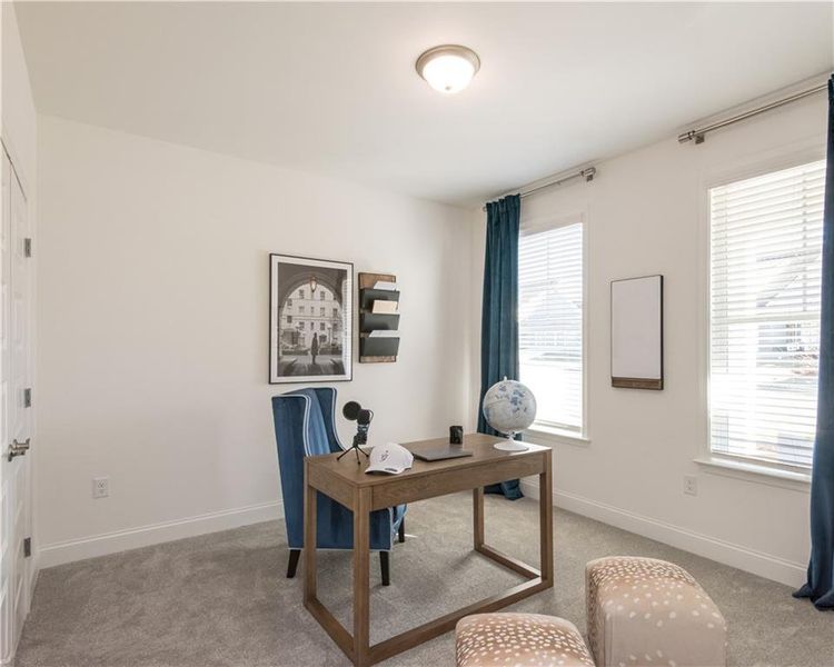 Furnished interior view inside a new home in Cooper's Walk, Loganville (Image 8).