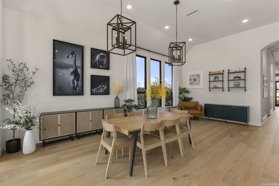 Furnished interior view inside a new home in Esperanza, Boerne (Image 19).