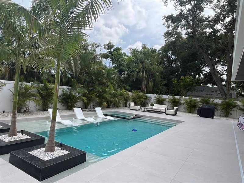 Exterior details and patio area of a home in , Sarasota (Image 2). Exterior details and patio area of a home in , Sarasota (Image 2).
