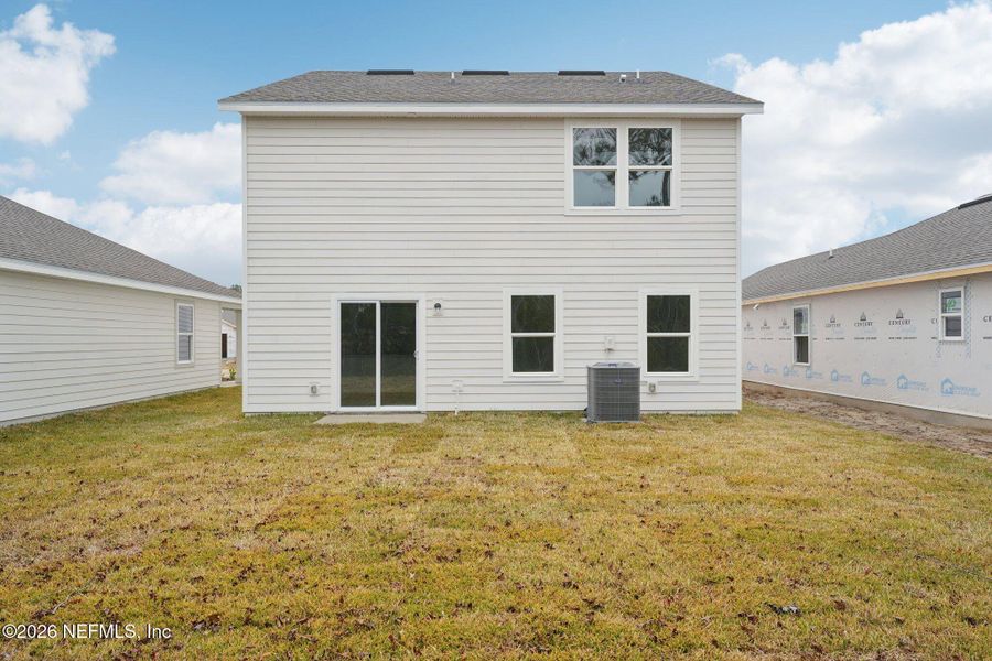 Exterior details and patio area of a home in Kings Landing, Jacksonville (Image 10). Exterior details and patio area of a home in Kings Landing, Jacksonville (Image 10).