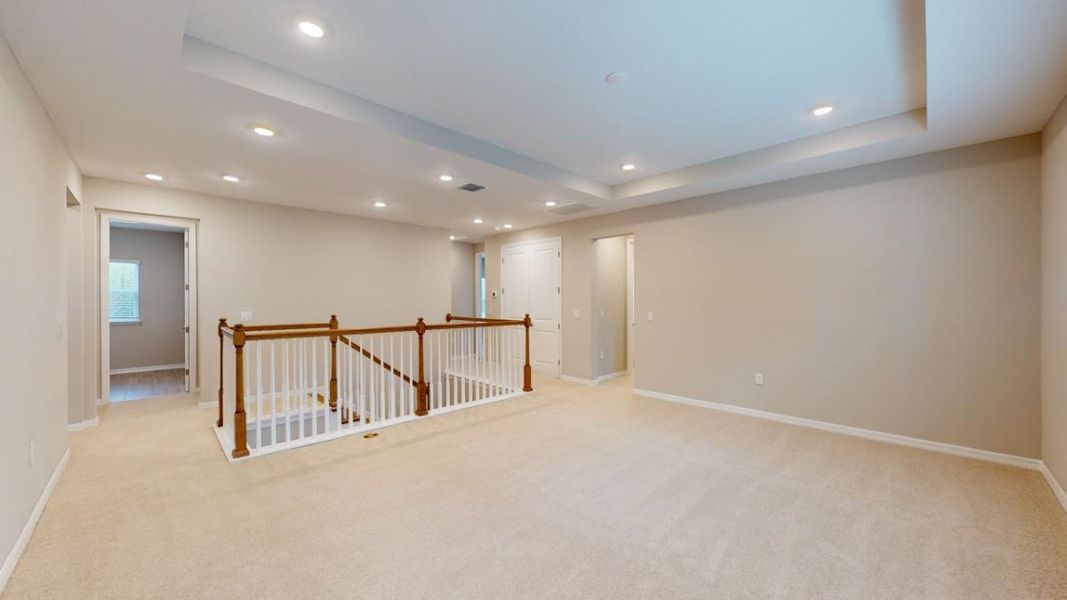 Spacious, unfurnished interior of a new home in Headwaters at Lofton Creek, Yulee (Image 12). Spacious, unfurnished interior of a new home in Headwaters at Lofton Creek, Yulee (Image 12).