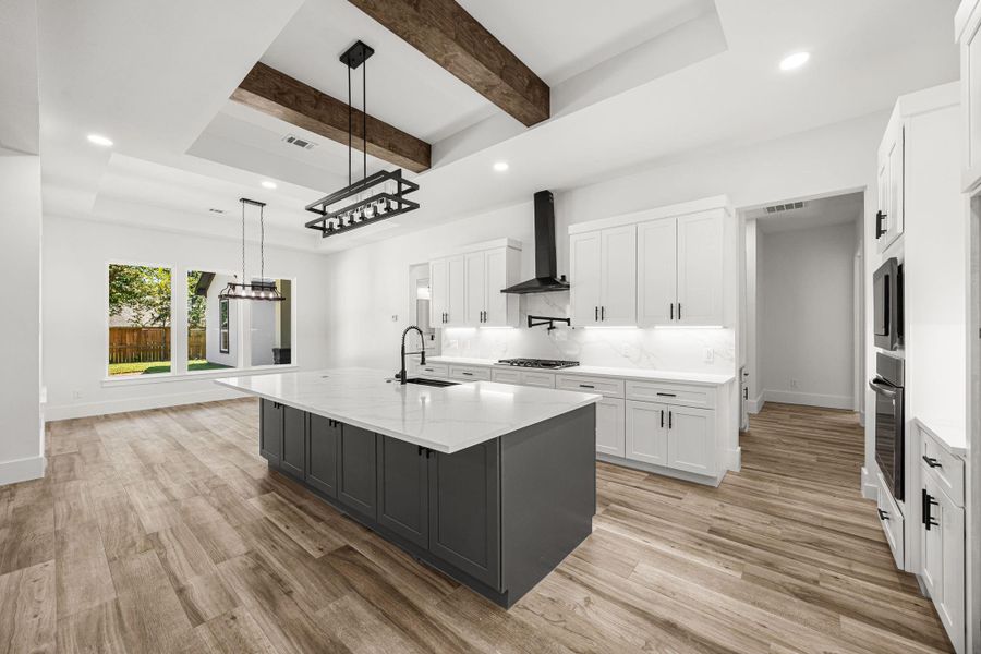 Furnished interior view inside a new home in , Magnolia (Image 10).