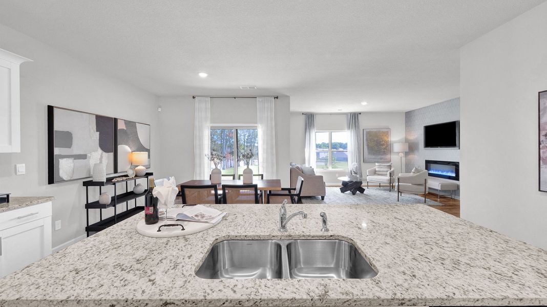 Furnished interior view inside a new home in Huntington Estates, Millington (Image 8).
