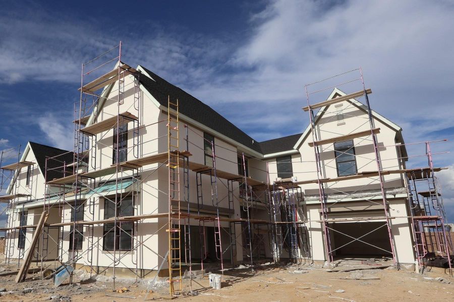 In-progress construction of a new home in Dunham Pointe, Cypress, TX (Image 37). In-progress construction of a new home in Dunham Pointe, Cypress, TX (Image 37).