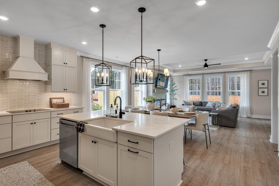 Furnished interior view inside a new home in Creek Pointe, Moncks Corner (Image 17).