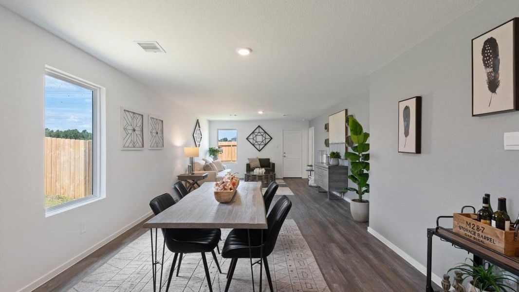 Furnished interior view inside a new home in Sunset Valley, Hockley (Image 10).