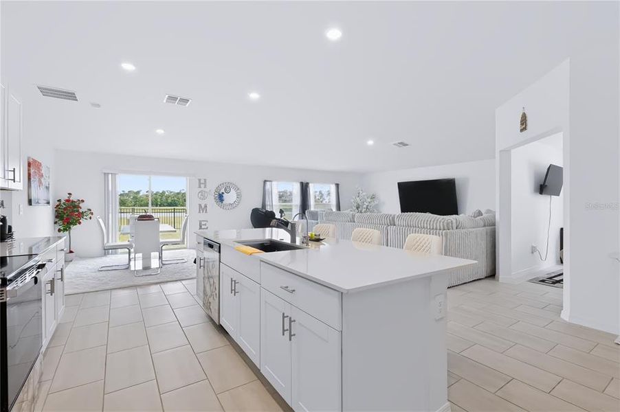 Furnished interior view inside a new home in , Wimauma (Image 17).