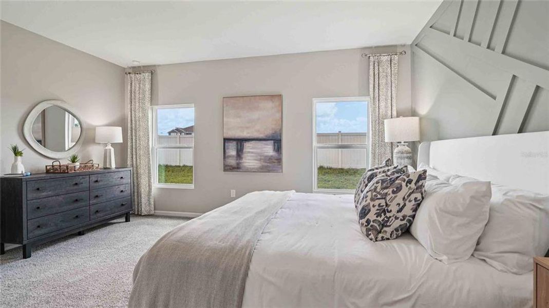 Furnished interior view inside a new home in Briarwood, Alachua (Image 13). Furnished interior view inside a new home in Briarwood, Alachua (Image 13).