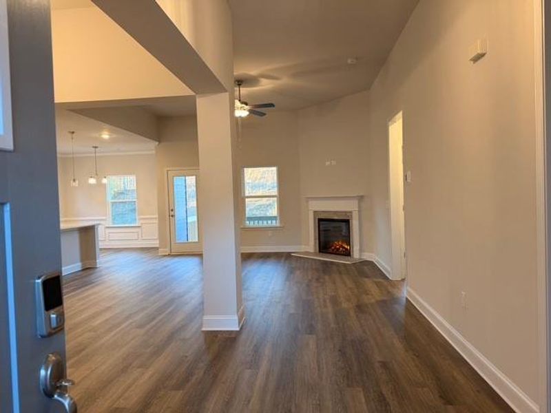 Spacious, unfurnished interior of a new home in Magnolia Villas, Cornelia (Image 7). Spacious, unfurnished interior of a new home in Magnolia Villas, Cornelia (Image 7).