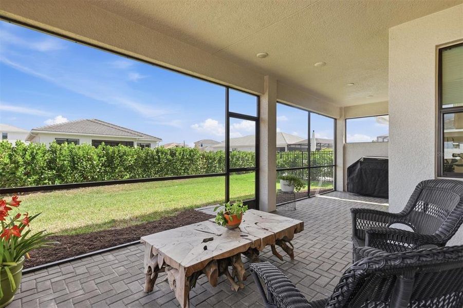 Exterior details and patio area of a home in , Bradenton (Image 21).