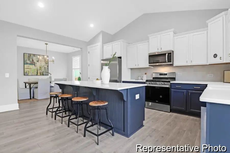 Furnished interior view inside a new home in Homecoming, Ravenel (Image 2).