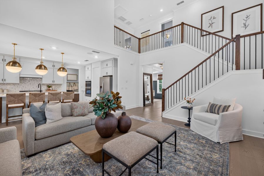 Representative furnished interior of a home built from the Newlyn by Pulte Homes in Bristol, Dawsonville (Image 65).