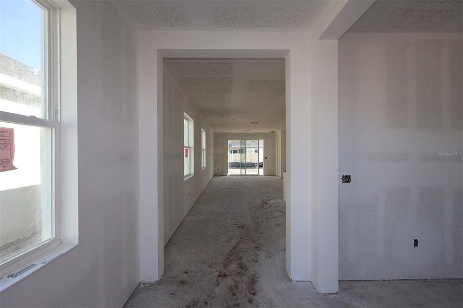 In-progress construction of a new home in Center Lake on the Park, St. Cloud, FL (Image 14).