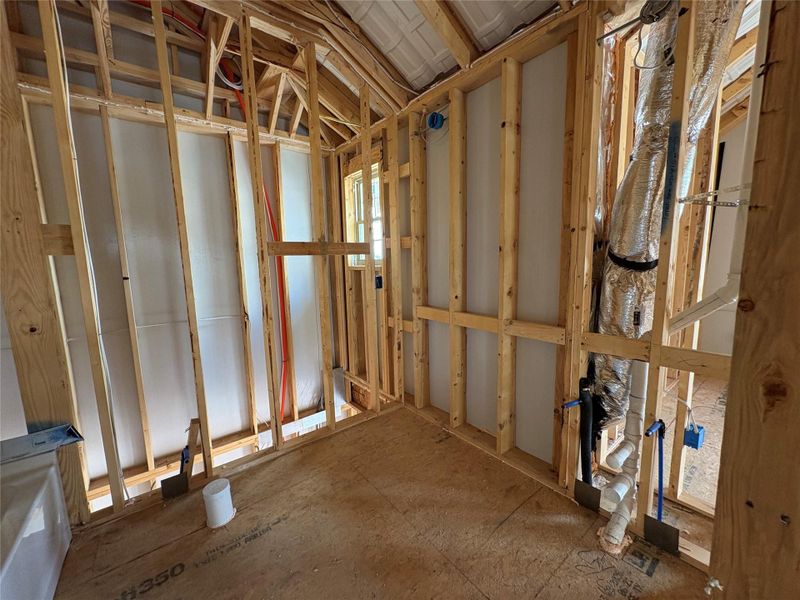 In-progress construction of a new home in Cannon Ranch, Dripping Springs, TX (Image 14).