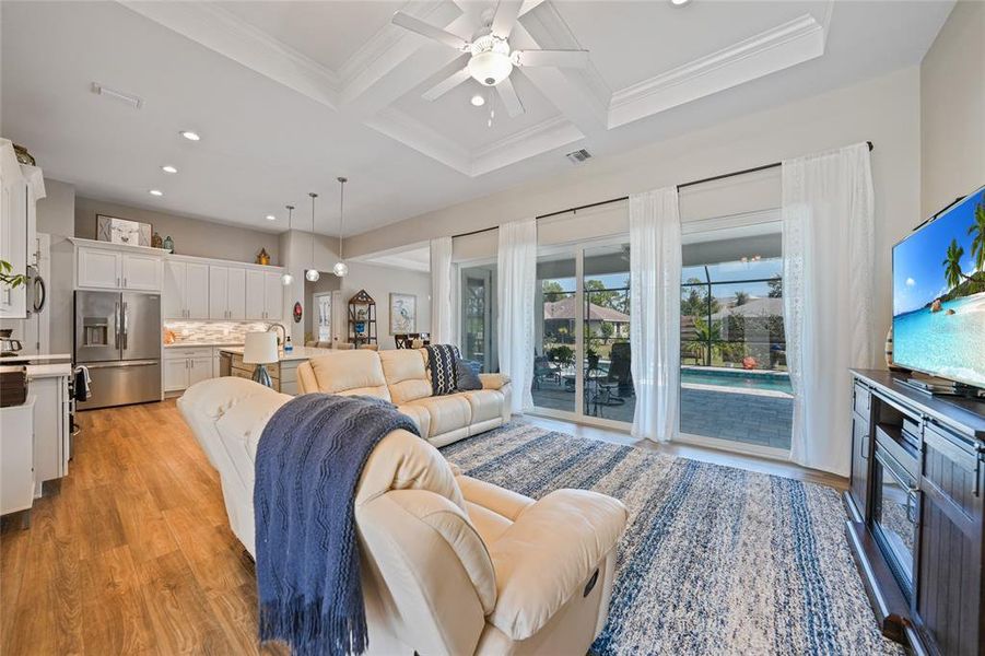 Furnished interior view inside a new home in , Punta Gorda (Image 16).