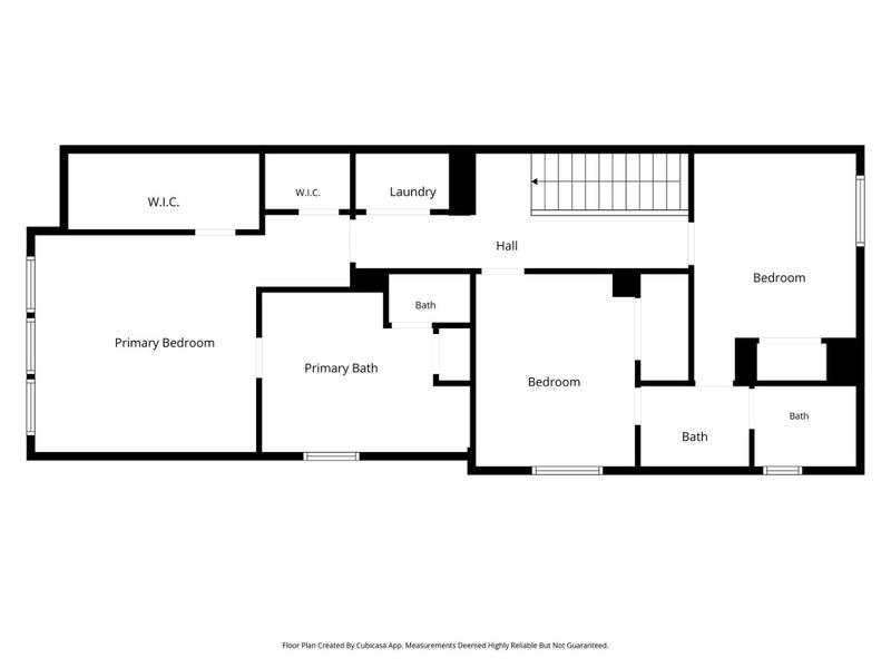 2D floor plan layout of this home in , Houston, TX (Image 6).