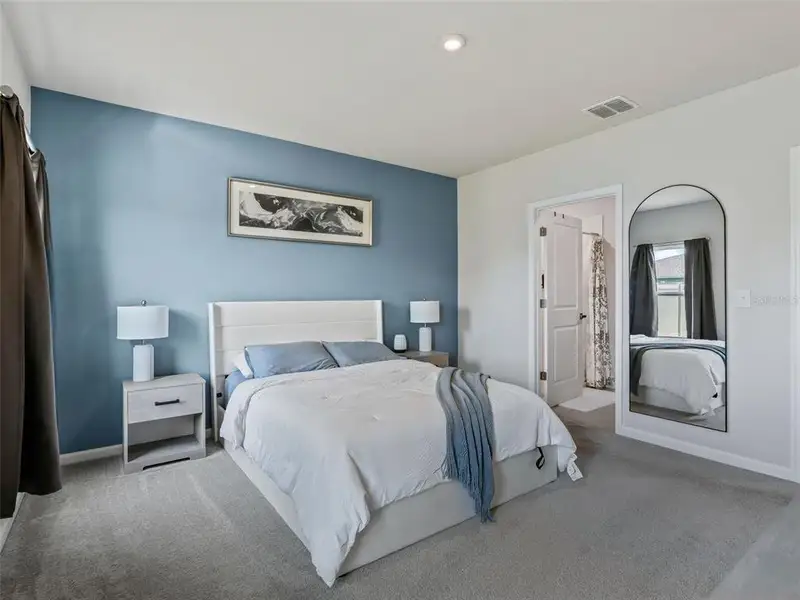 Furnished interior view inside a new home in , Sumterville (Image 11).