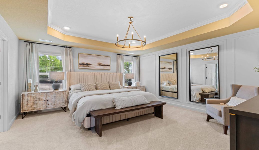 Furnished interior view inside a new home in Traditions at Carolina Forest, Myrtle Beach (Image 8).
