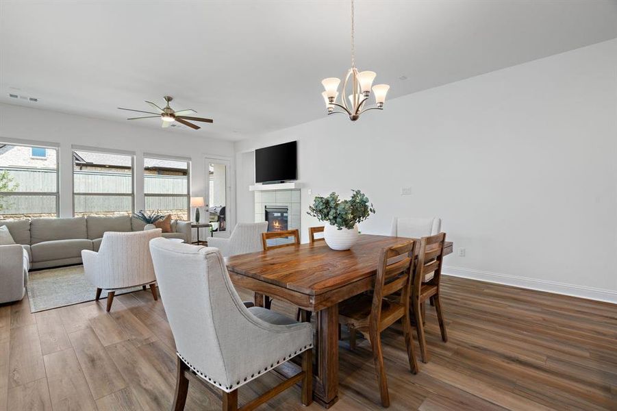 Furnished interior view inside a new home in , Northlake (Image 14). Furnished interior view inside a new home in , Northlake (Image 14).