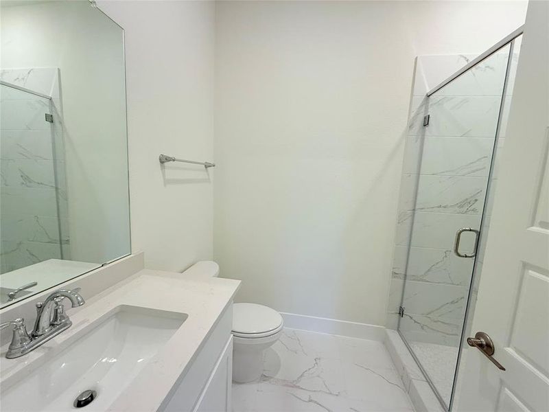 Furnished interior view inside a new home in Polo Ridge, Forney (Image 6).