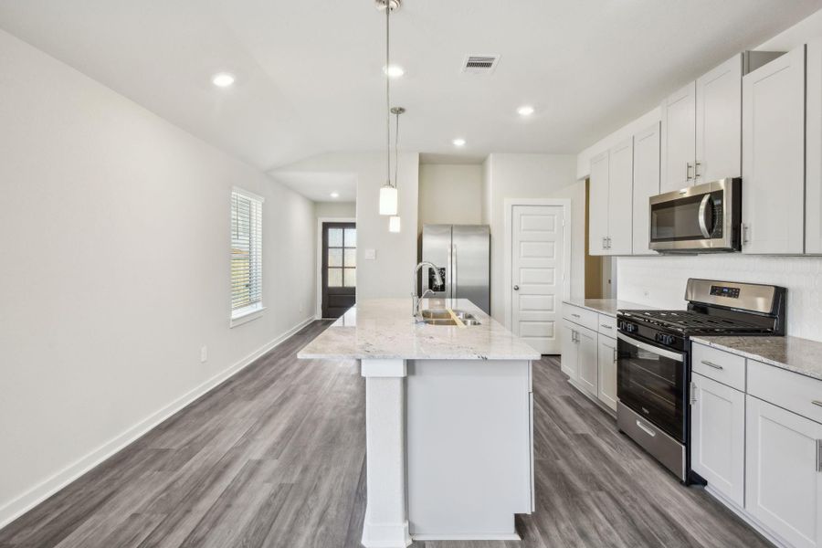 Photo is not of the actual home but is an inspirational photo of builder’s model home and may depict options, furnishings, and/or decorator features that are not included. Photo is not of the actual home but is an inspirational photo of builder’s model home and may depict options, furnishings, and/or decorator features that are not included.