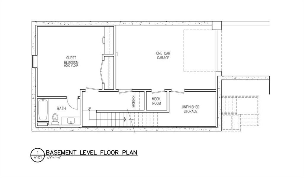 2D floor plan layout of this home in , Atlanta, GA (Image 3).