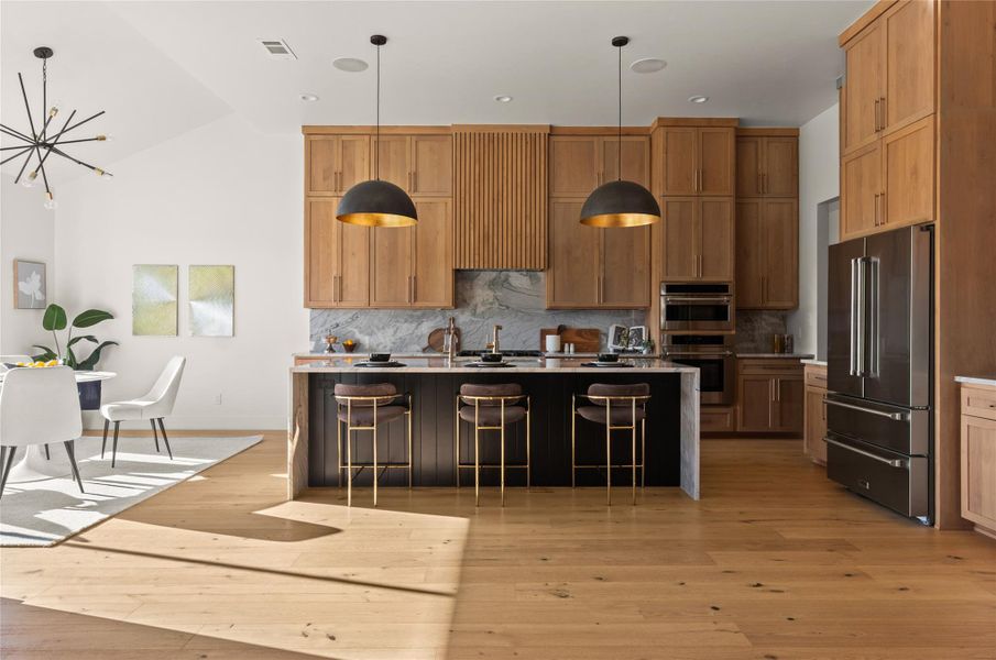 Furnished interior view inside a new home in , Dripping Springs (Image 14). Furnished interior view inside a new home in , Dripping Springs (Image 14).