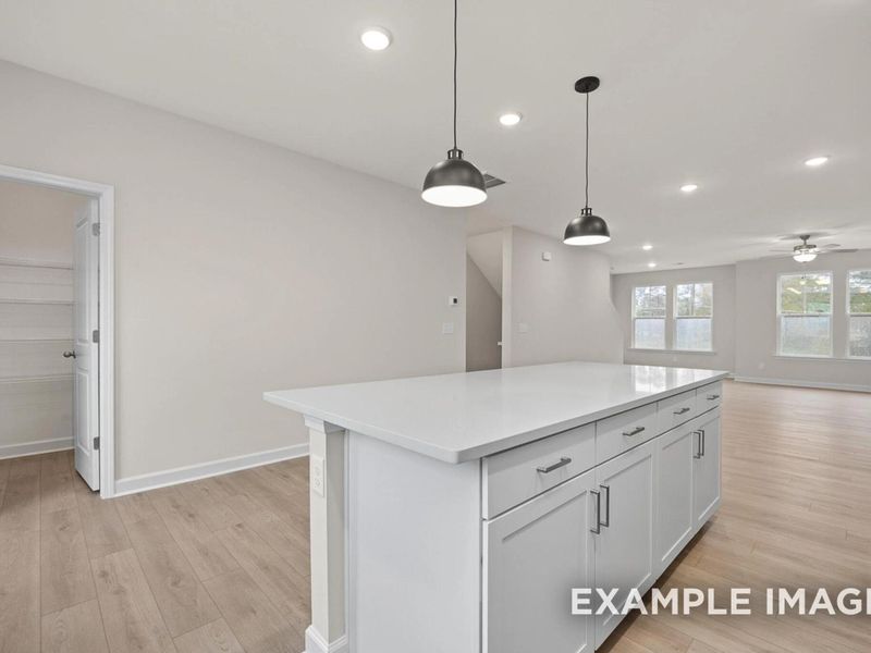 Furnished interior view inside a new home in Camden Park, Knightdale (Image 8).
