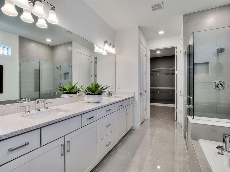 Furnished interior view inside a new home in Shores at Stillwater, Englewood (Image 6). Furnished interior view inside a new home in Shores at Stillwater, Englewood (Image 6).