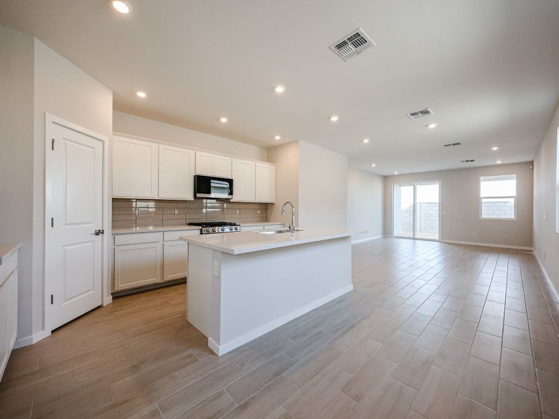 Furnished interior view inside a new home in Teravalis, Buckeye (Image 6).