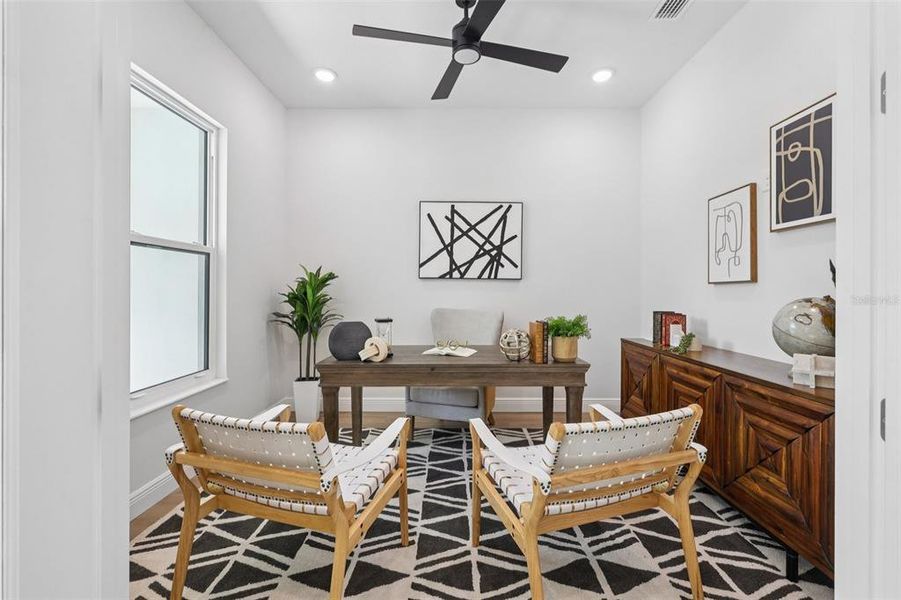 Furnished interior view inside a new home in , Tampa (Image 27).