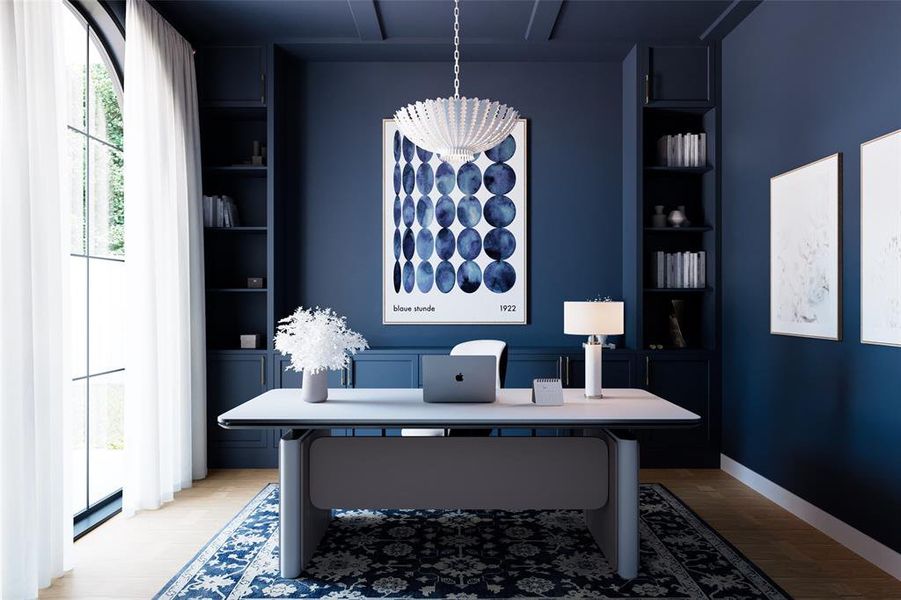 Furnished interior view inside a new home in , Dallas (Image 4). Furnished interior view inside a new home in , Dallas (Image 4).